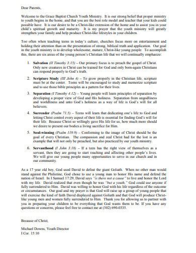 10 Church Welcome Letter Templates In Pdf Doc