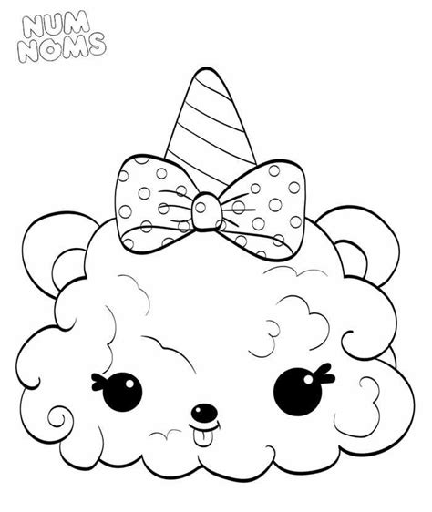 Printable Num Nom Coloring Pages Collection Free Coloring Sheets