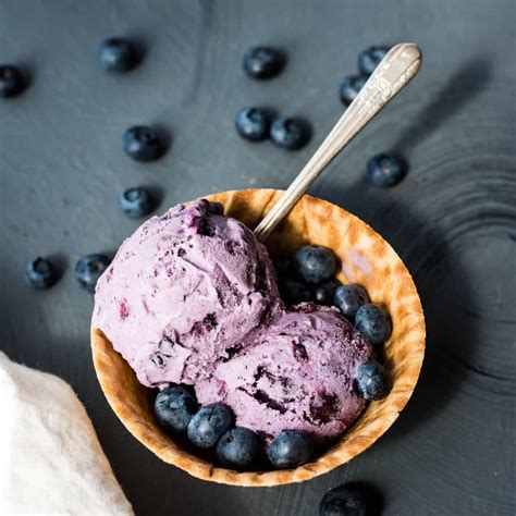 Blueberry Ice Cream Recipe No Eggs