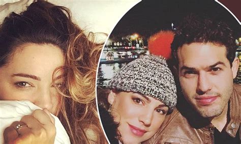 Kelly Brook Sparks Engagement Rumours As She Flashes Huge Diamond Ring