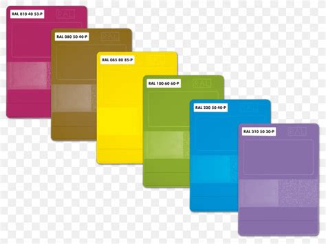 RAL Colour Standard Color Chart RAL Design System Plastic Polypropylene