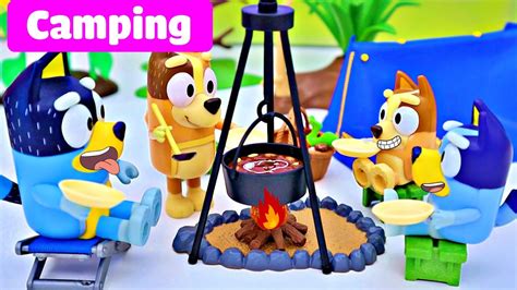 Bluey Toys Adventure Camping Fun With Dad Exciting Outdoor