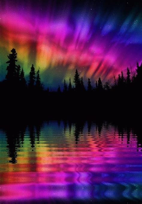 Rainbow Aurora Borealis All Nature Science And Nature Amazing Nature
