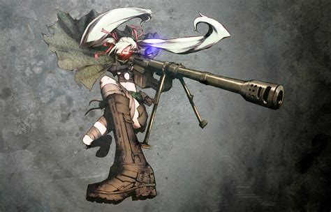Anime Sniper Girl Wallpaper 4k