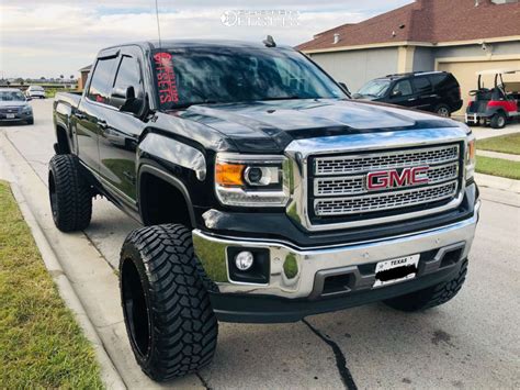 2015 Gmc Sierra 1500 With 24x14 76 Xtreme Mudder Xm 304 And 37135r24