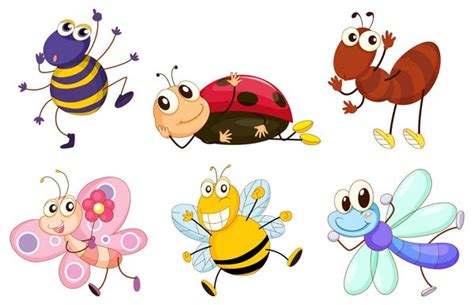 Bugs And Insects Vector Tags