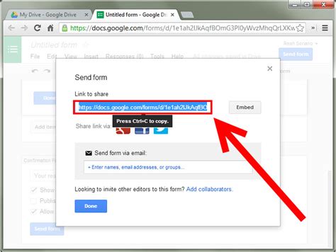 How To Create A Form Using Google Drive - LessonPaths