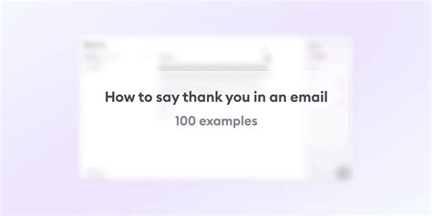 How To Reply To A Thank You Email Professionally — 6 Examples And