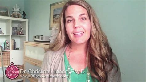 30second Mom Video Dr Christina Hibbert Suggests We Redefine