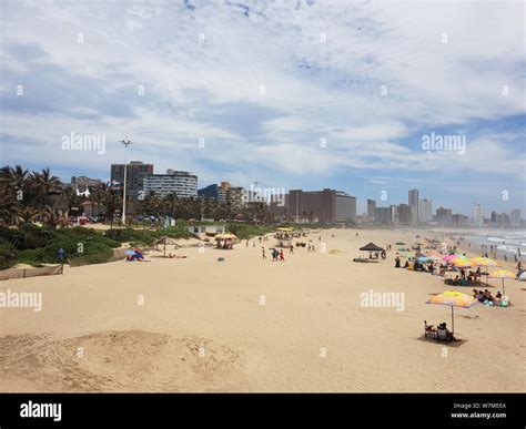 Durban Beachfront Kwazulu Natal South Africa Stock Photo Alamy
