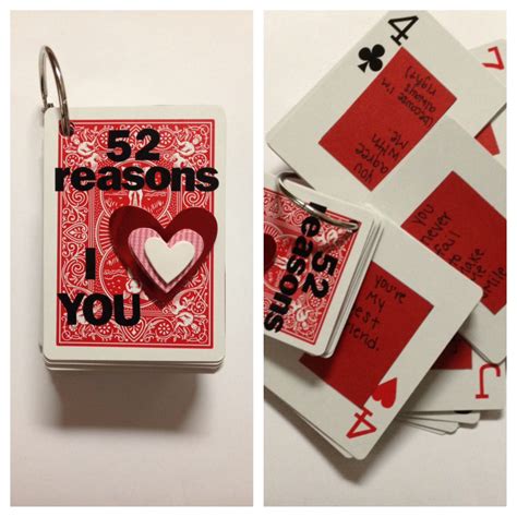 52 Reasons I Love You Diy T For A Special Someone 52 Reasons