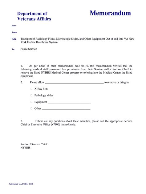 VA Form Automated Fill And Sign Printable Template Online US