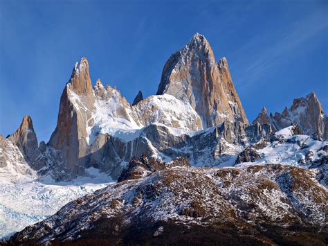 Board Cover Monte Fitz Roy Patagonia Chili Backgrounds Wallpapers