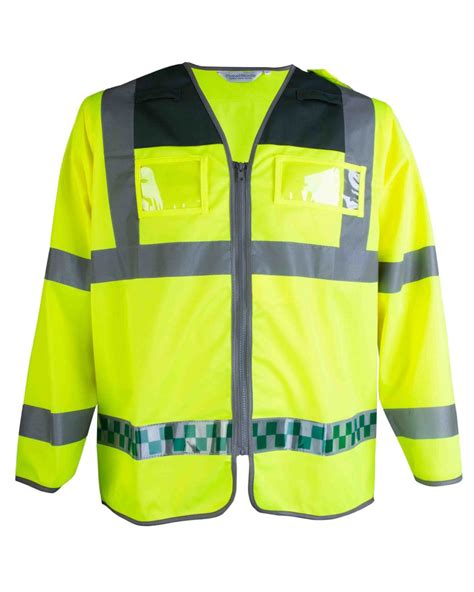 High Visibility Sleeved Waistcoat Sugdens Corporate Clothing