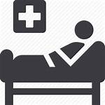 Medical Treatment Care Patient Hospital Icon Bed