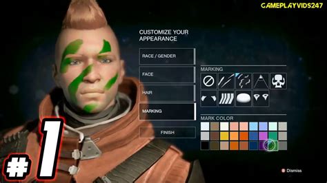 Destiny Xbox 360 Gameplay Part 1 Create A Character