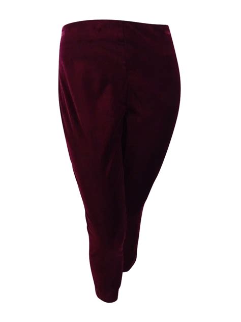 Ralph Lauren Women S Skinny Pants 18 Red Sangria EBay
