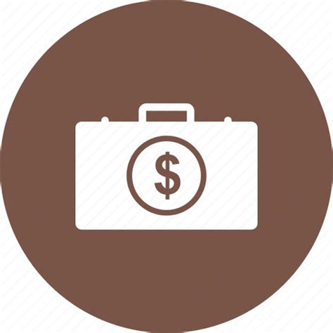 Bank Briefcase Currency Million Money Suitcase Wealth Icon