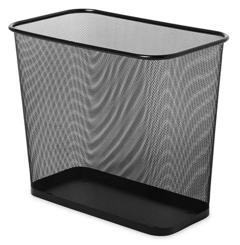 Rubbermaid Commercial Products 7 12 Gal Rectangular Wastebasket Metal