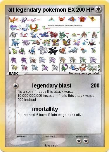 Printable legendary pokemon cards raikou suicune legend. Pokémon all legendary pokemon EX - legendary blast - My ...