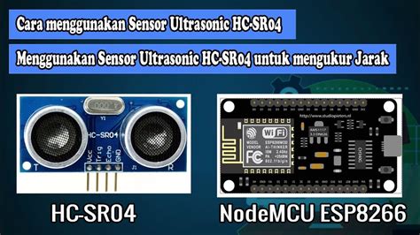 Sensor Ultrasonic Hc Sr04 Mengukur Jarak Dengan Menggunakan Sensor