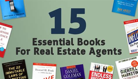 15 Essential Books For Real Estate Agents