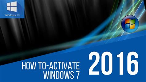 How To Tutorial How To Activate Windows 7 Youtube