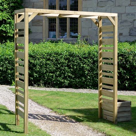 Buy wooden trellis arch products and get the best deals at the lowest prices on ebay! Grange Fencing Urban European Softwood Square Top Garden ...