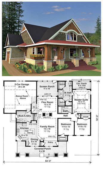 Craftsman Bungalow Style Home Plans House Plan 42618 Is A Craftsman