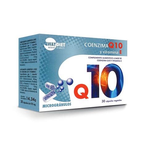 Coenzima Q10 Vitamina E Way Diet Laboratorios