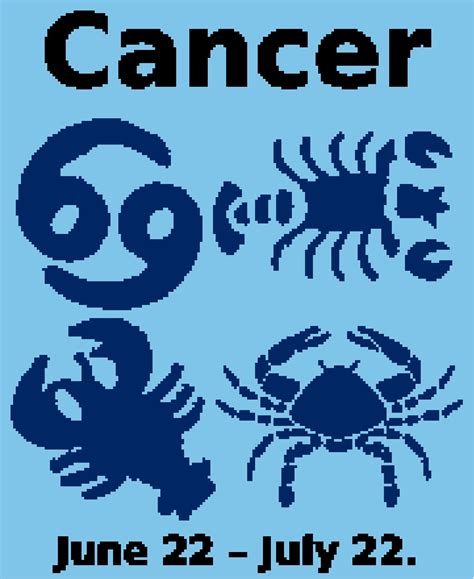 Cancer Zodiac Chart