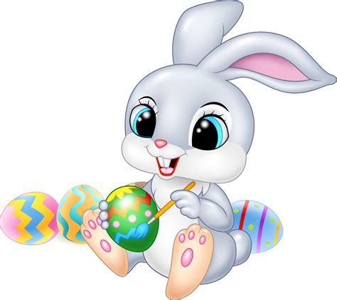 Easter Bunny Cartoon Illustration Easter Bunny Png Download 1501