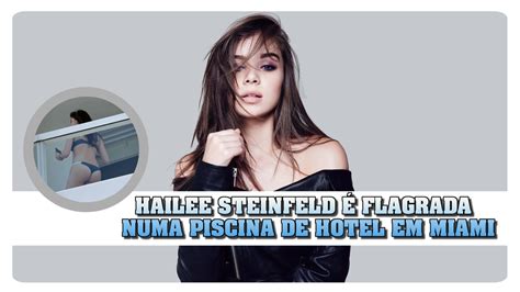 HAILEE STEINFELD É FLAGRADA NUMA PISCINA DE HOTEL EM MIAMI PIPOCA 3D