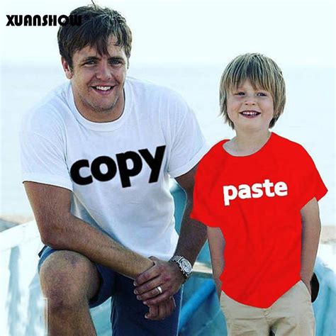 Check out our dad and son matching outfits, all are available in the men's and boy's collections! XUANSHOW Cotton Tops Tee Summer Style Family Matching ...
