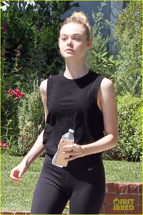 Photo Elle Fanning Work Out Studio City Photo Just