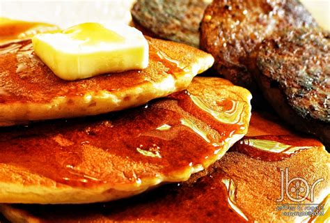 Pancakes And Sausage Breakfast Dishes Recipes Cooking