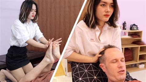 Vietnam Spa Shave Massage Attending To Every Limb Asmr Barbershop Youtube