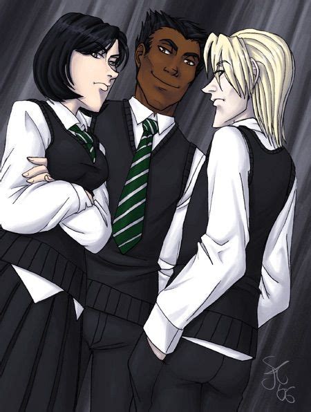 Slytherin Trio Wiki Harry Potter Amino