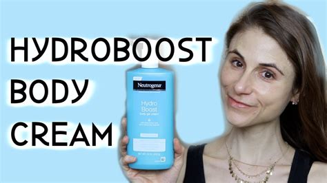Neutrogena Hydroboost Body Gel Cream Review Dr Dray Youtube