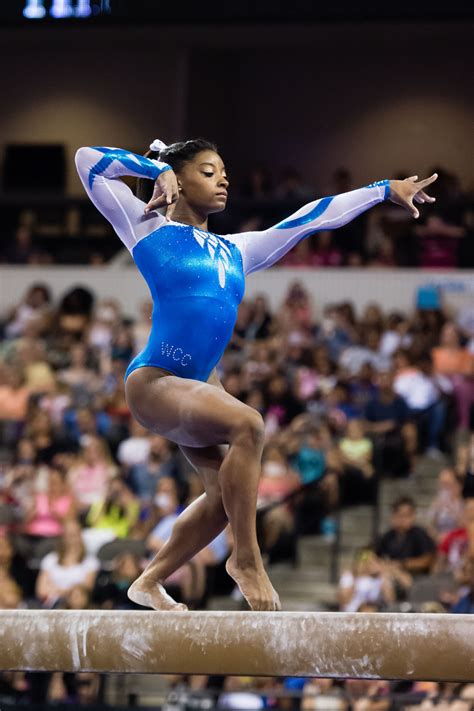 Simone biles demonstrated her abilities as a. Gabby Douglas, Simone Biles vie for 2015 U.S. Gymnastics Championship | Entertainment ...