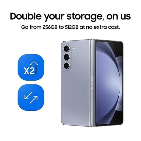 Samsung Galaxy Z Fold 5 512 Gb Storage Icy Blue 12 Gb Ram Sm