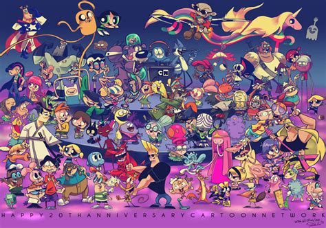 Cartoon Network 20th Anniversary By Legosrcool1000 On Deviantart