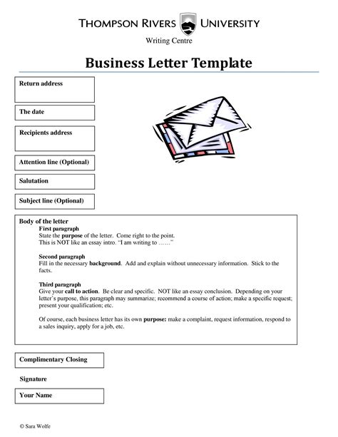 35 Formal Business Letter Format Templates And Examples Template Lab