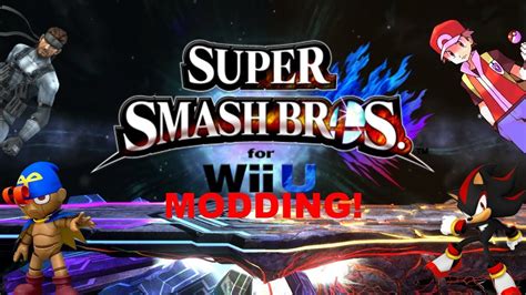 How To Add Custom Skins To Super Smash Bros For Wii U Working On 55