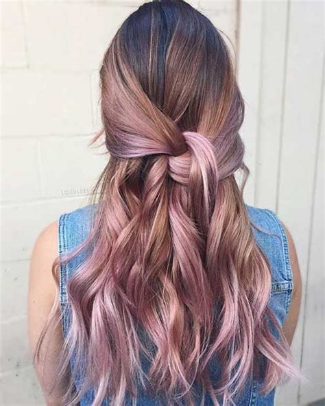 Will rose gold hair look good on me? 43 Trendy Rose Gold Hair Color Ideas | StayGlam