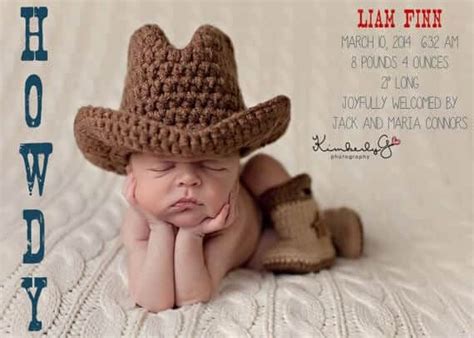 9 Awesome Baby Boy Birth Announcements