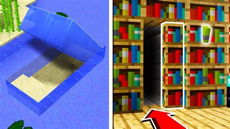 Geheime Kamers In Onderwater Wereld Minecraft Secret Rooms 2 Youtube