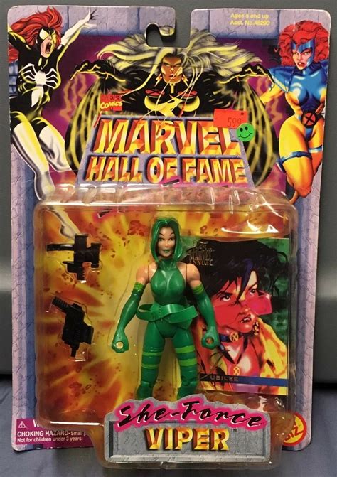 Marvel Hall Of Fame She Force Viper Toy Biz 1997 Ebay