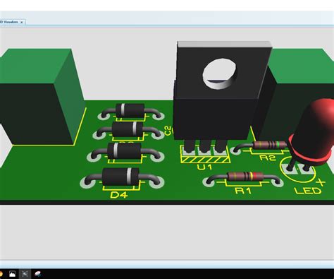 Simulating Designing Of Circuitspcb On Proteus 10 Steps Instructables