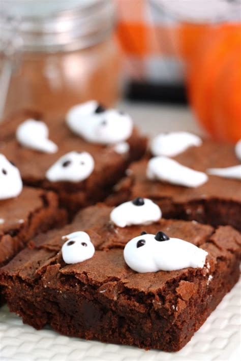 Halloween Ghost Brownies Bitz And Giggles